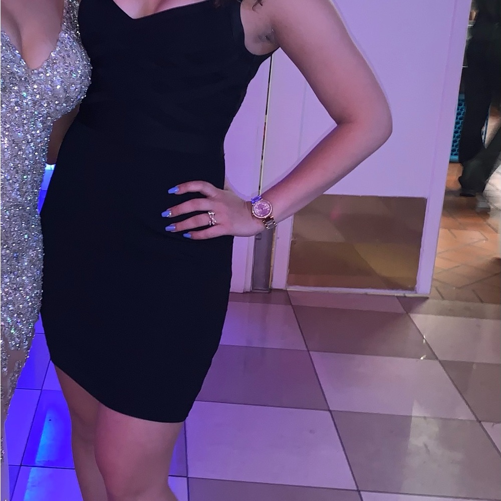 Guess Black Backless Dress